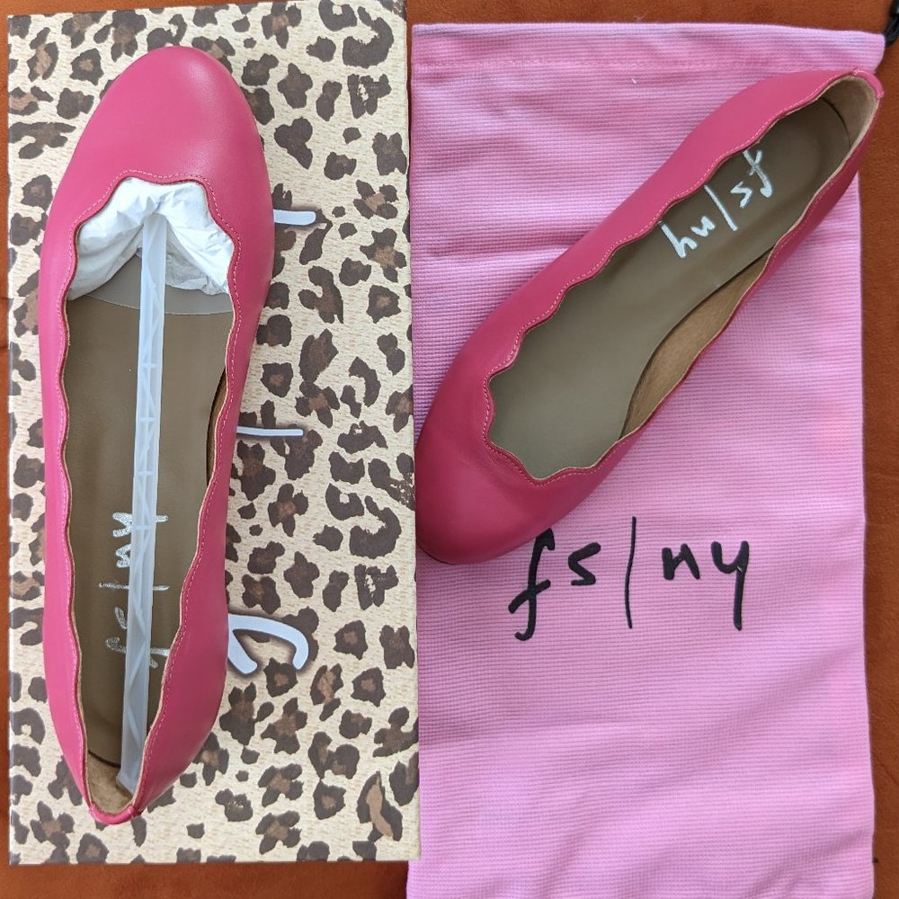 French Sole Jigsaw Flats Size 6